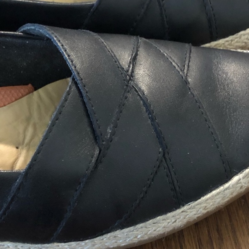 Clarks Structured Danelly Shine Black Leather 8 1… - image 8